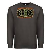 Smoke Camouflage Patterned Babe Tried Premium Sweatshirt - Bettercallsaul