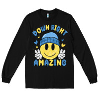 Black down right amazing Long Sleeve Tee - MaliasSmallBusiness