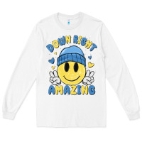 White down right amazing Long Sleeve Tee - MaliasSmallBusiness