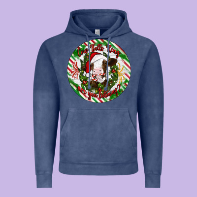 Christmas Cow Bells Ring Are You Listening Vintage Hoodie Designed By Artiststas