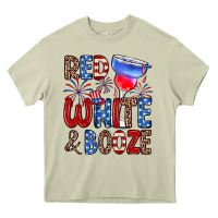 Mossy red white and booze Heavy Core Tee - Zillion Design Studio