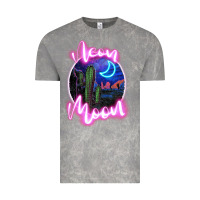 Cloud Rock neon moon Vintage Tee - JahusDesignShop