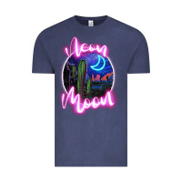 Vintage Denim neon moon Vintage Tee - JahusDesignShop