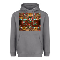 Storm seamless mexican sunflower tumbler design Heavyweight Hoodie - Jasminsmagicworld