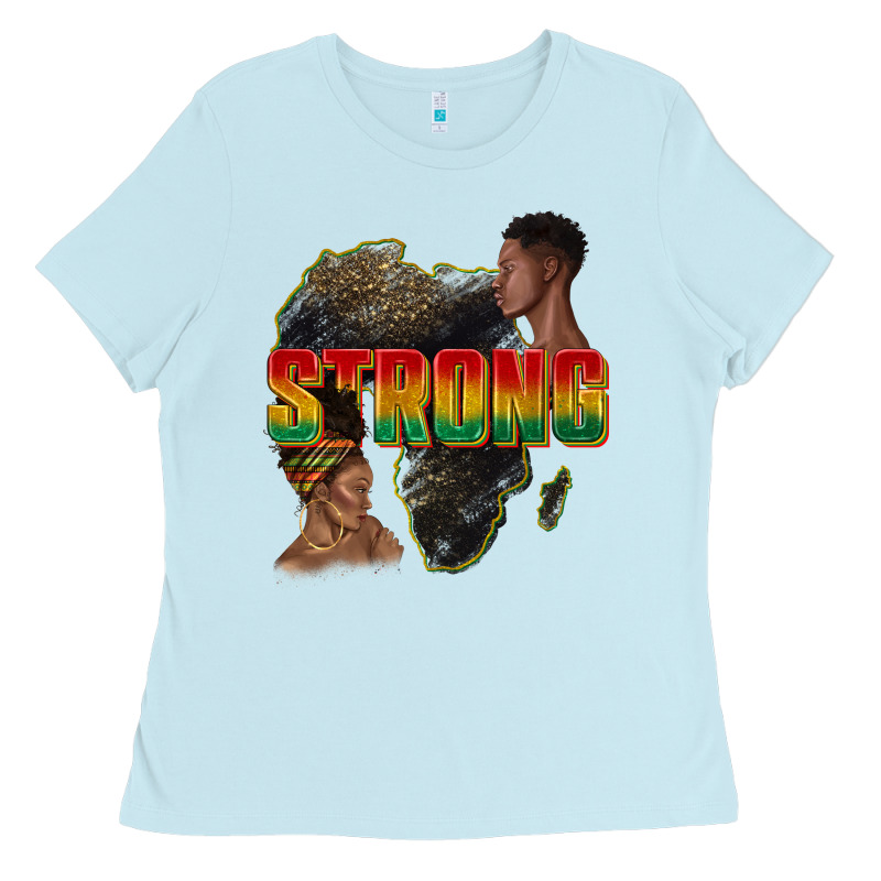Strong With Glitter Ladies Tee by texasbilliewilder | Teevron