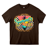 Chocolate Brown summer 2024 Heavy Core Tee - texasbilliewilder