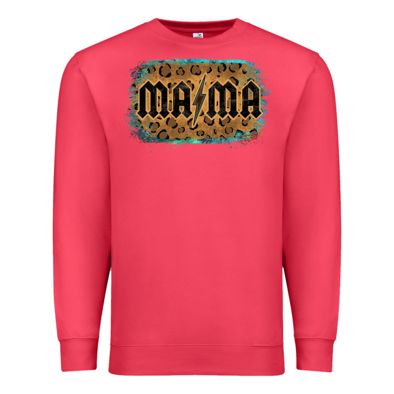 Leopard Patterned Mama Tried Premium Sweatshirt by Bettercallsaul | Teevron