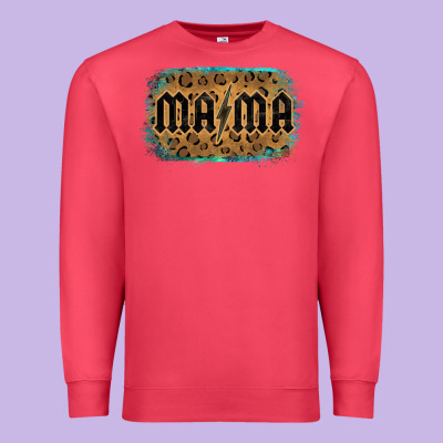 Leopard Patterned Mama Tried Premium Sweatshirt Designed By Bettercallsaul