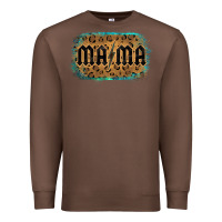 Chestnut Leopard Patterned Mama Tried Premium Sweatshirt - Bettercallsaul