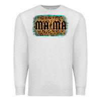 Oatmeal Heather Leopard Patterned Mama Tried Premium Sweatshirt - Bettercallsaul
