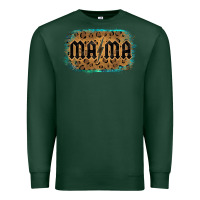 Sports Green Leopard Patterned Mama Tried Premium Sweatshirt - Bettercallsaul