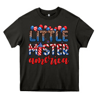 Asphalt little mister America Heavy Core Tee - Zillion Design Studio