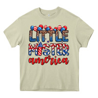 Mossy little mister America Heavy Core Tee - Zillion Design Studio