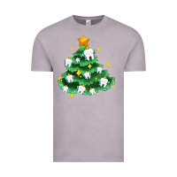 Vintage Zinc Christmas tree with teeth Vintage Tee - AdoDesignShop