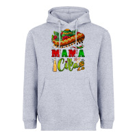 Heather Grey mama cita sombrero Heavyweight Hoodie - BarkalooDesign