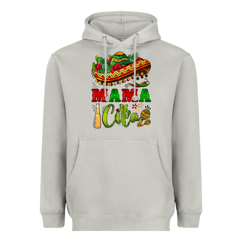 Mama Cita Sombrero Heavyweight Hoodie by BarkalooDesign | Teevron