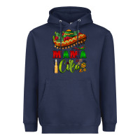 Navy mama cita sombrero Heavyweight Hoodie - BarkalooDesign