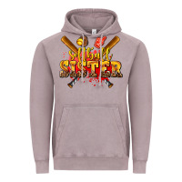 Softball Sister Vintage Hoodie | Teevron