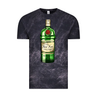 Cloud Black have fun gin bottle Vintage Tee - AdoDesignShop
