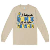 Mushroom i have homie with an extra chromie Long Sleeve Tee - MaliasSmallBusiness