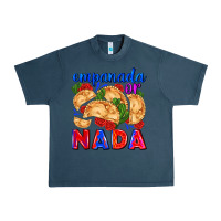 Midnight Navy empanada or nada Urban Heavy Tee - AdoDesignShop
