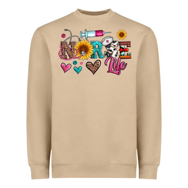 Western Nurse Life Heavyweight Sweatshirt by Artiststas | Teevron
