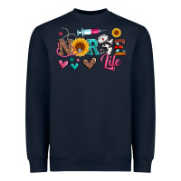 Navy western nurse life Heavyweight Sweatshirt - Artiststas