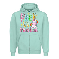 Seafoam pre k is magical Zipper Hoodie - NancyCooperArtShop
