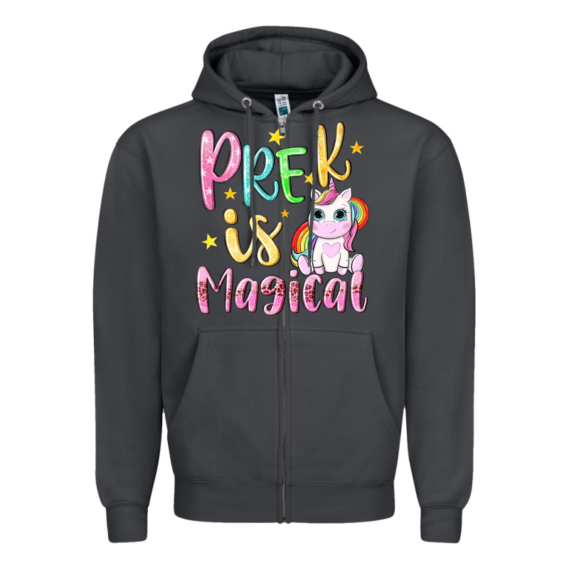 Pre K Is Magical Zipper Hoodie by NancyCooperArtShop | Teevron