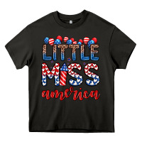 Asphalt little miss America Heavy Core Tee - Zillion Design Studio