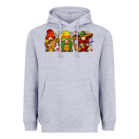 Heather Grey cinco de mayo gnomies Heavyweight Hoodie - BarkalooDesign