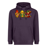 Plum cinco de mayo gnomies Heavyweight Hoodie - BarkalooDesign