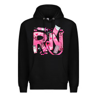 Black breast cancer rn registered nurse Premium Hoodie - JahusDesignShop