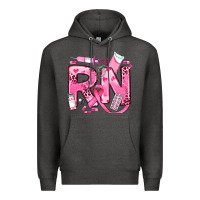 Charcoal Heather breast cancer rn registered nurse Premium Hoodie - JahusDesignShop