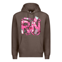 Breast Cancer Rn Registered Nurse Premium Hoodie | Teevron