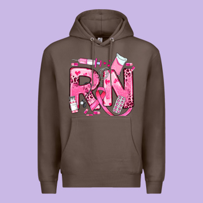 Breast Cancer Rn Registered Nurse Premium Hoodie Designed By Jahusdesignshop