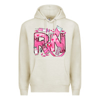 Oatmeal Heather breast cancer rn registered nurse Premium Hoodie - JahusDesignShop