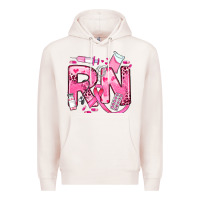 Pale Pink breast cancer rn registered nurse Premium Hoodie - JahusDesignShop