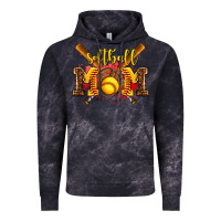Cloud Black softball mom Vintage Hoodie - AdoDesignShop