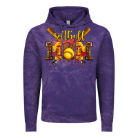 Cloud Purple softball mom Vintage Hoodie - AdoDesignShop