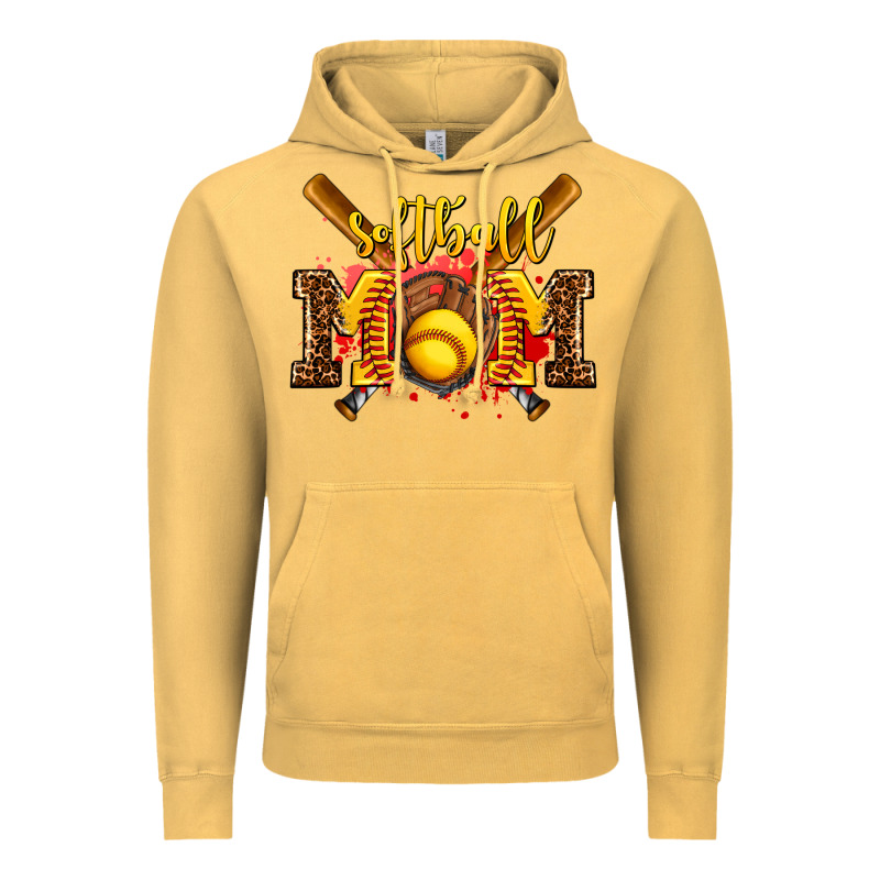 Softball Mom Vintage Hoodie by AdoDesignShop | Teevron