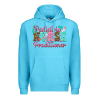 Ocean Blue Pediatric Nurse Practitioner Premium Hoodie - texasbilliewilder