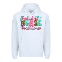 White Pediatric Nurse Practitioner Premium Hoodie - texasbilliewilder
