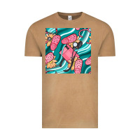 Vintage Camel nurse slippers seamless pattern Vintage Tee - BundleAndBundleShop