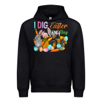 Foreset Green I dig Easter Day Urban Hoodie - HowdyJamesFarm