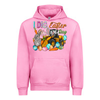 Fuchsia Pink I dig Easter Day Urban Hoodie - HowdyJamesFarm