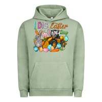 Pigment Oil Green I dig Easter Day Urban Hoodie - HowdyJamesFarm