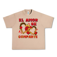 Burro el amor se comparte with churros Urban Heavy Tee - AdoDesignShop