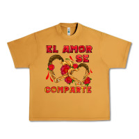 Peanut Butter el amor se comparte with churros Urban Heavy Tee - AdoDesignShop