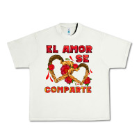 Pistachio el amor se comparte with churros Urban Heavy Tee - AdoDesignShop